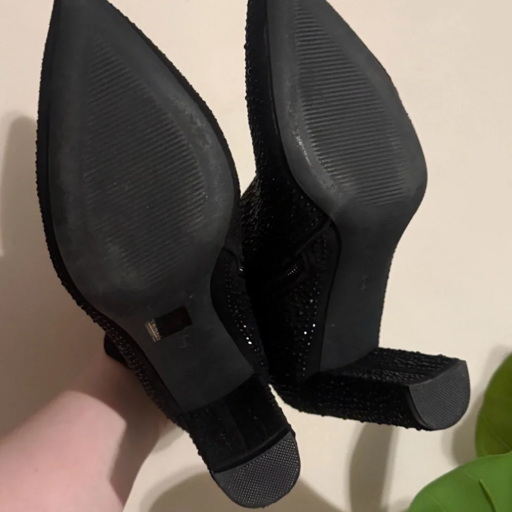 Black Rhinestone Boot - Picture 8 of 8